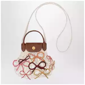 Longchamp Le Pliage Collection mesh Small bag