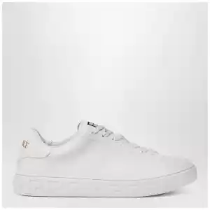 Versace White Greca nylon Sneakers