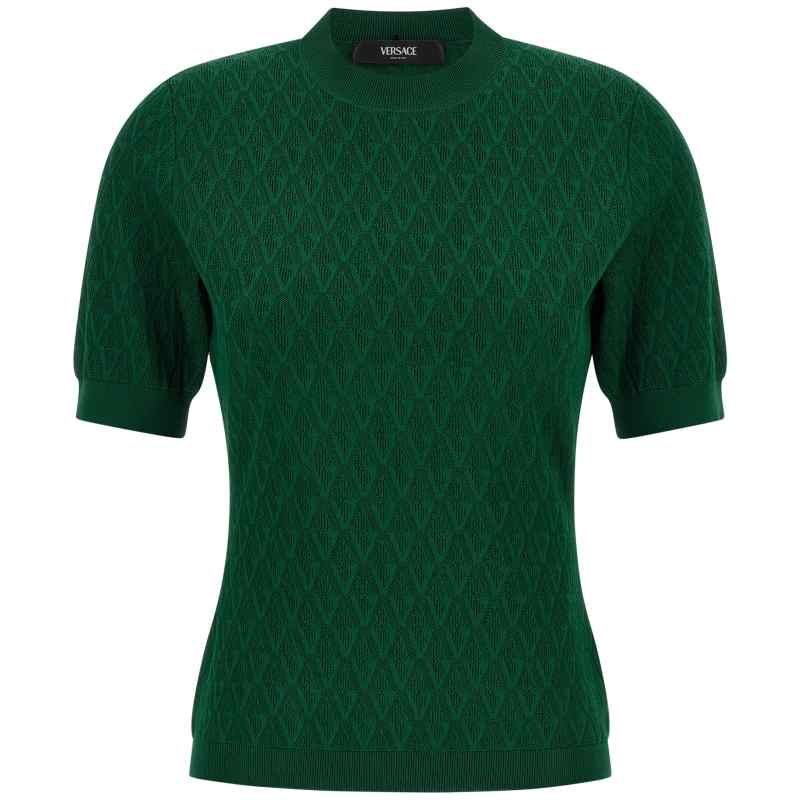 Versace V-pattern T-shirt