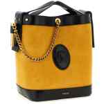 Versace Pivot Small Bucket Bag
