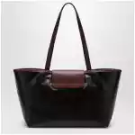 Versace Vivian small shopper in coated canvas