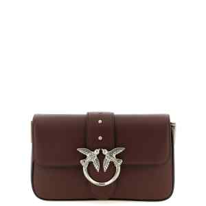 Pinko Mini Love Slouchy Shoulder Bag