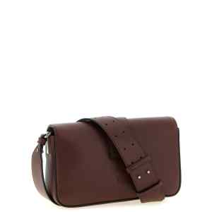 Pinko Mini Love Slouchy Shoulder Bag