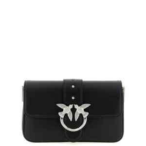 Pinko Mini Love Slouchy Shoulder Bag