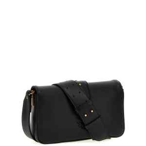 Pinko Mini Love Slouchy Shoulder Bag