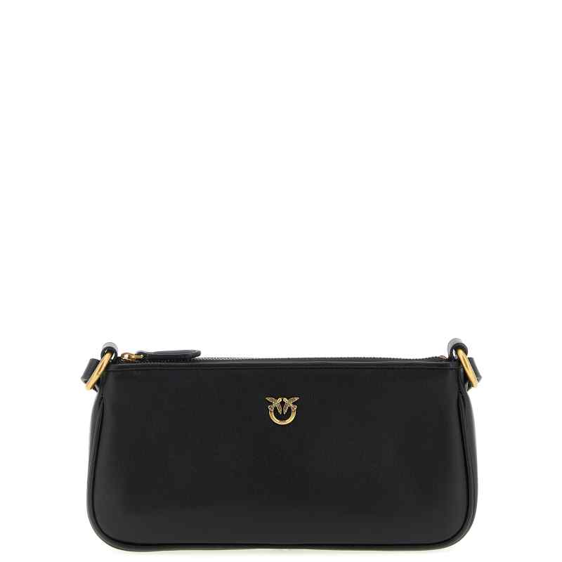 Pinko Half Moon Baguette Mini Crossbody Bag