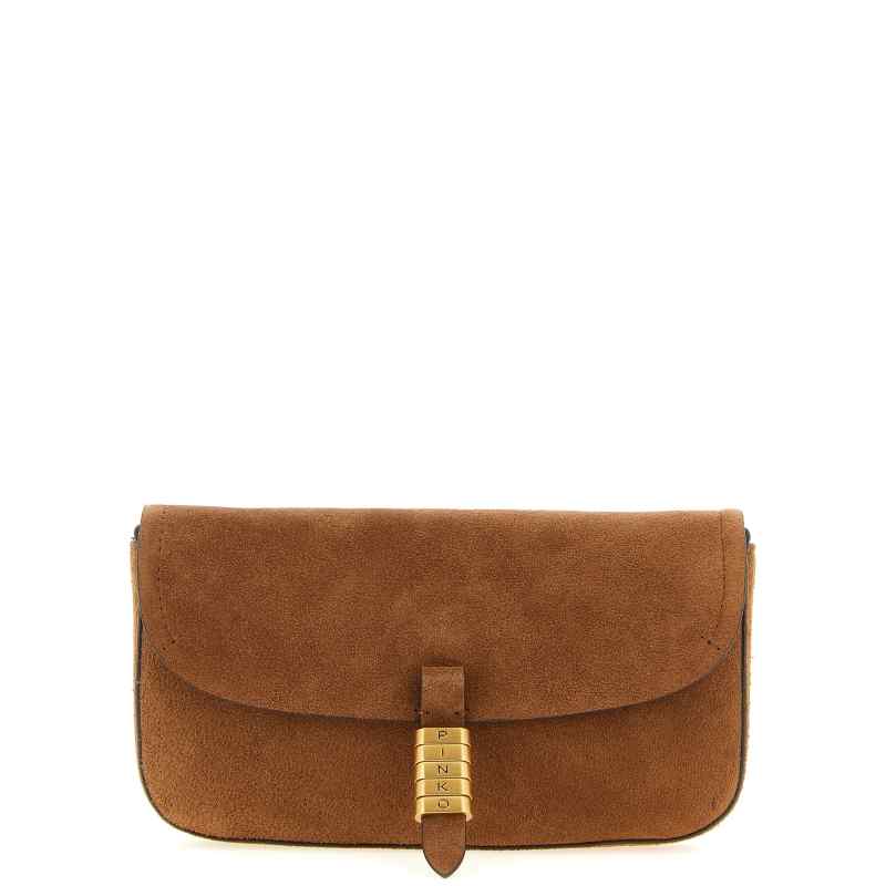 Pinko Saddle Flat Medium Shoulder Bag