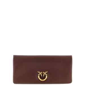 Pinko Medium Love Click Soft Horizontal Clutch Bag