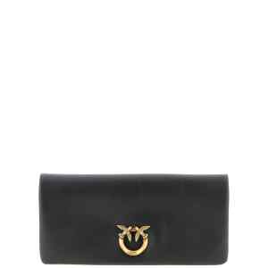 Pinko Medium Love Click Soft Horizontal Clutch Bag