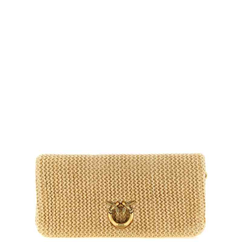Pinko Love Bag Click Soft Horizontal Clutch