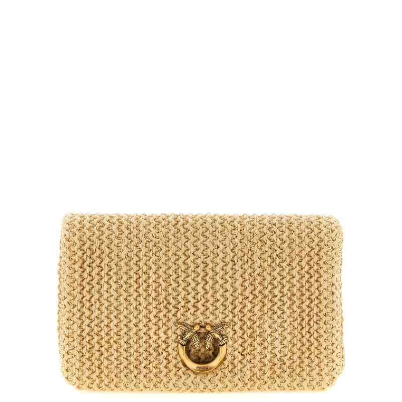 Pinko Love Bag Click Soft Horizontal Crossbody Bag