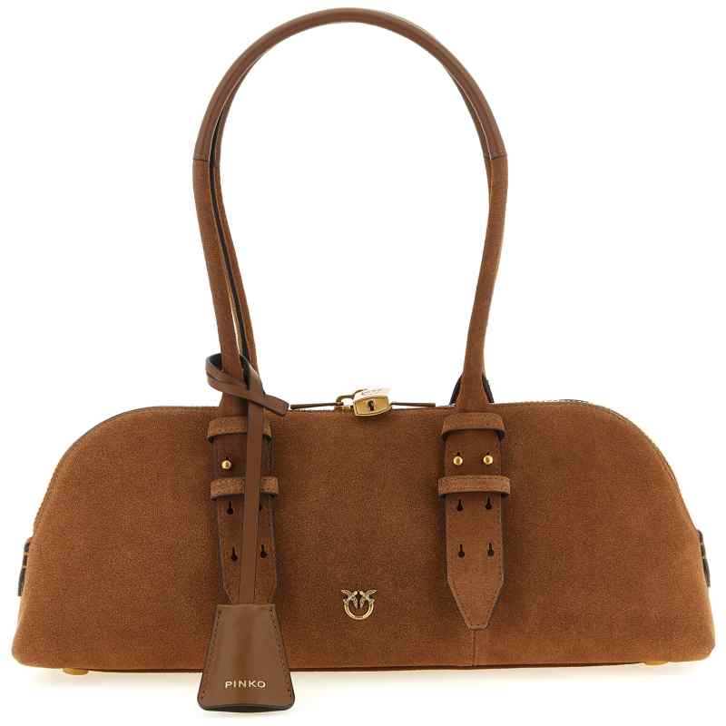 Pinko Bowling Baguette Large Shoulder Bag