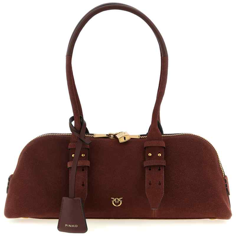 Pinko Bowling Baguette Large Shoulder Bag
