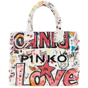 Pinko Medium Beach Shopping Bag