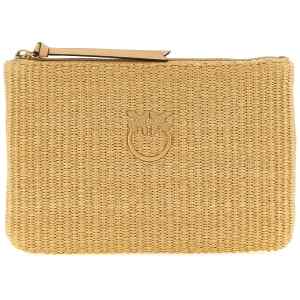 Pinko Raffia Clutch