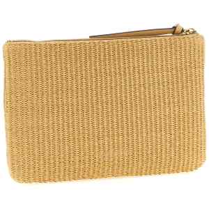 Pinko Raffia Clutch