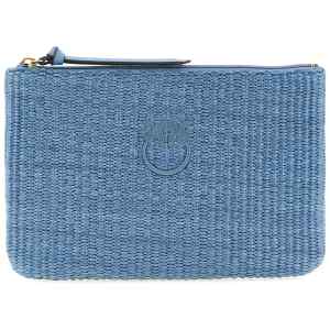 Pinko Raffia Clutch
