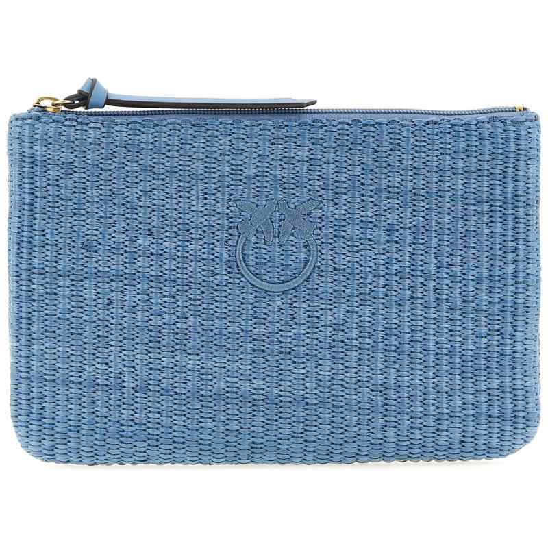 Pinko Raffia Clutch