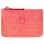 Pinko Raffia Clutch