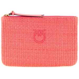 Pinko Raffia Clutch