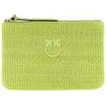 Pinko Raffia Clutch