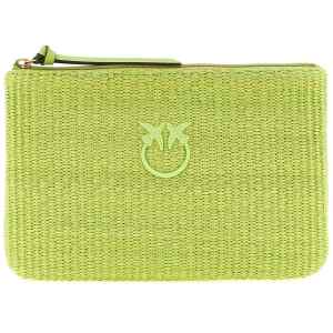 Pinko Raffia Clutch