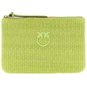 Pinko Raffia Clutch