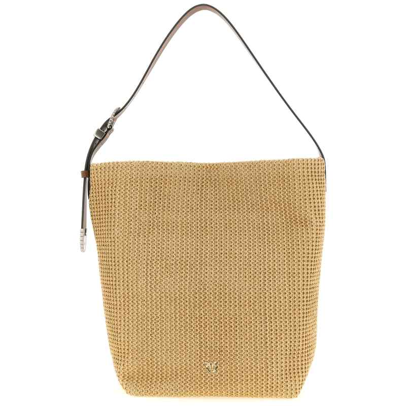 Pinko Raffia Bucket