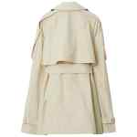 Burberry Short silk trench coat