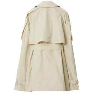 Burberry Short silk trench coat