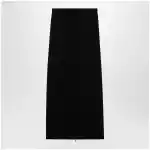 The Row Iphora high-waisted wool column skirt in black
