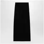 The Row Iphora high-waisted wool column skirt in black