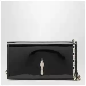 Christian Louboutin Bettina black patent clutch