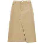 Tory Burch Deconstructed Midi Skirt