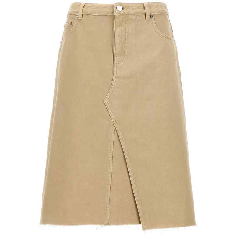 Tory Burch Deconstructed Midi Skirt