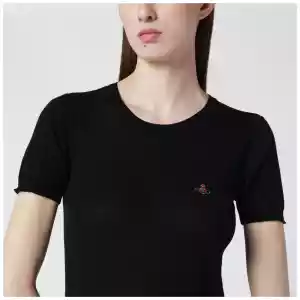 Vivienne Westwood Bea black cotton top