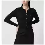 Vivienne Westwood Black cropped wool and silk cardigan