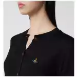 Vivienne Westwood Black cropped wool and silk cardigan