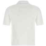 Tory Burch Pointelle Viscose Polo Shirt