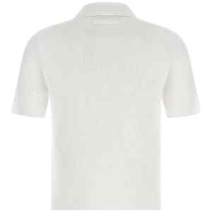 Tory Burch Pointelle Viscose Polo Shirt