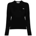 Maison Kitsuné Maison Kitsune Baby Fox-patch sweater