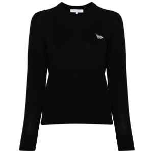 Maison Kitsuné Maison Kitsune Baby Fox-patch sweater