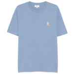 Maison Kitsuné Standing Fox-embroidered cotton T-shirt