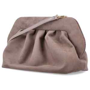 Themoire' Bios pleated clutch bag