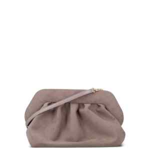 Themoire' Bios pleated clutch bag