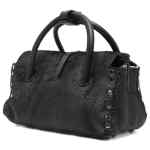 Zanellato Capsule Dotta® Baby Leather Bag Amoretto Black Etna