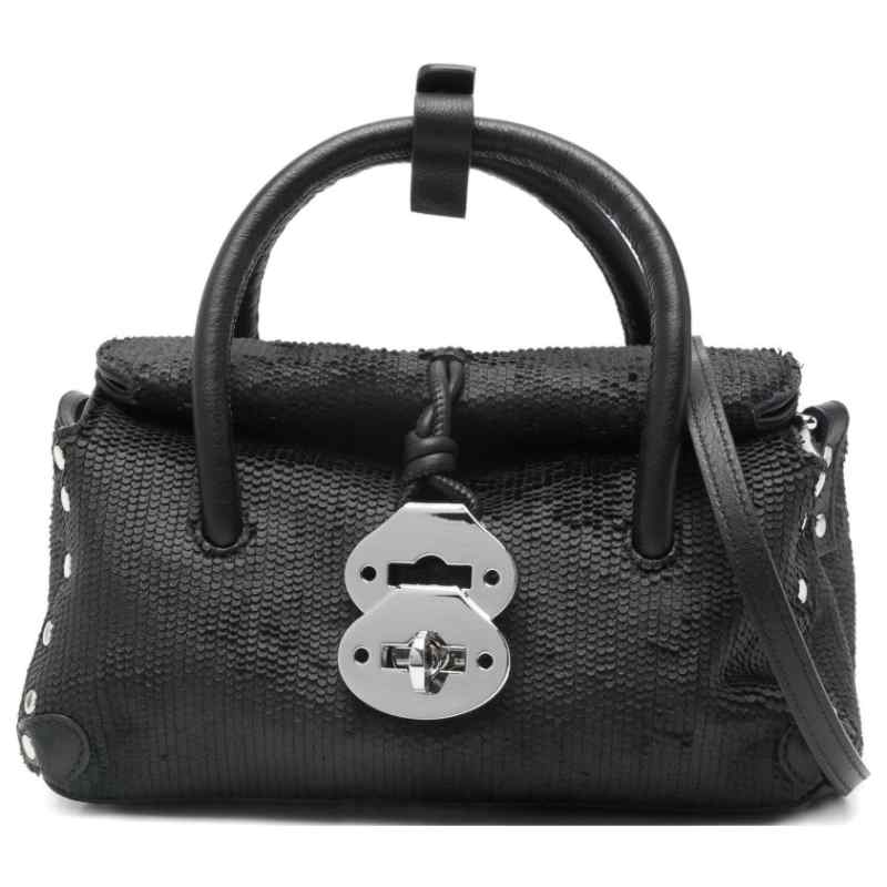 190141900-ss26-zanellatocapsule-068750babycbiz0001 Zanellato Capsule Dotta® Baby Leather Bag Amoretto Black Etna