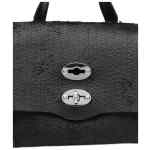 Zanellato Capsule Zanellato Postina® Baby Bag In Amoretto Black Etna Leather