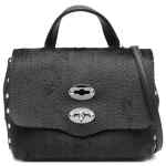 Zanellato Capsule Zanellato Postina® Baby Bag In Amoretto Black Etna Leather