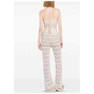 Alanui Lagoon Romance cotton trousers